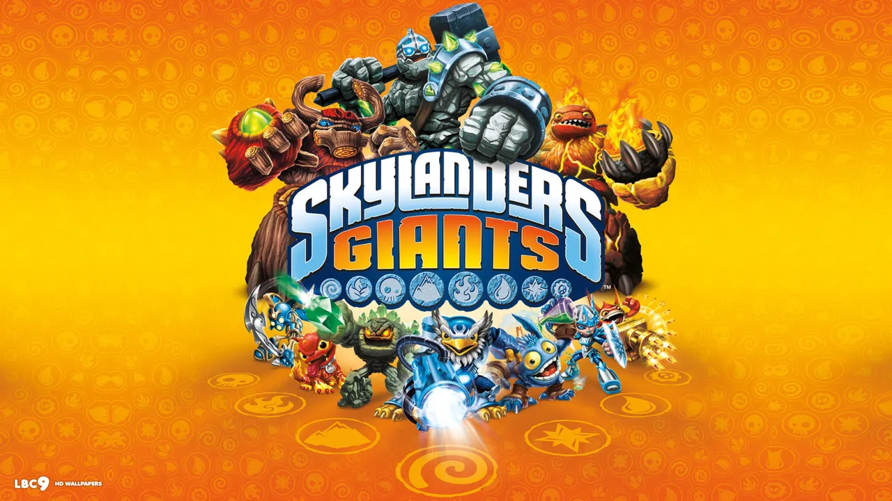 Backdrop artwork for Skylanders Giants