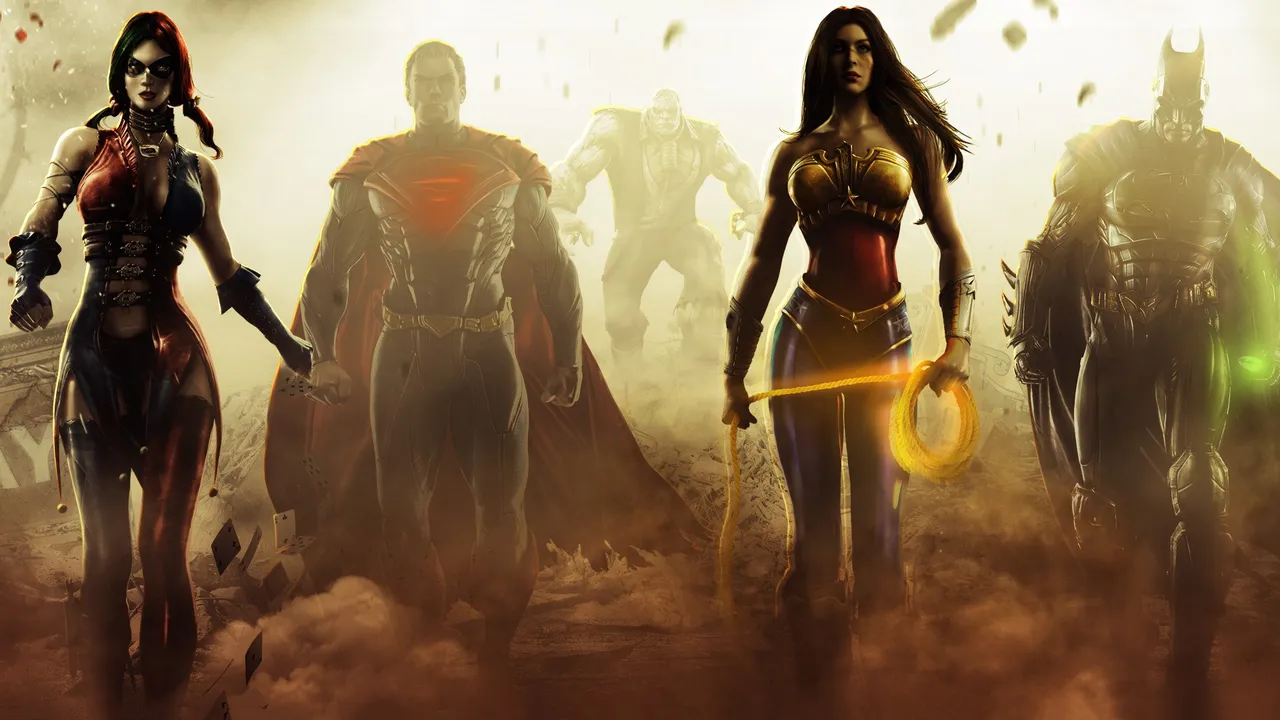 Backdrop artwork for Injustice: Gods Among Us