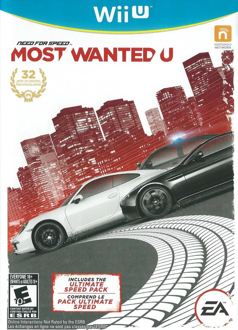 Need for Speed: Most Wanted U box art