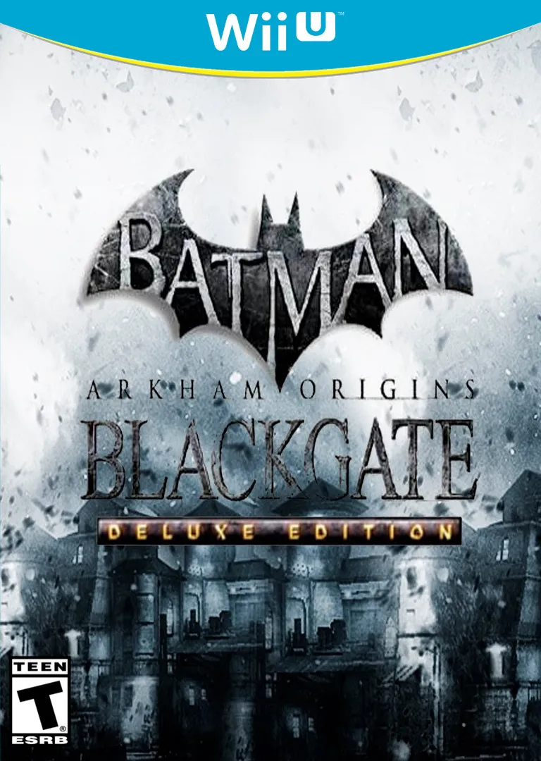 Batman: Arkham Origins Blackgate: Deluxe Edition box art
