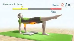 Backdrop artwork for Wii Fit U
