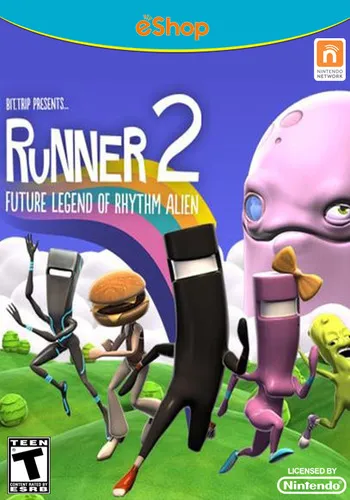 Backdrop artwork for BIT.TRIP Presents... Runner2: Future Legend of Rhythm Alien