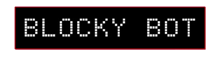 Blocky Bot logo