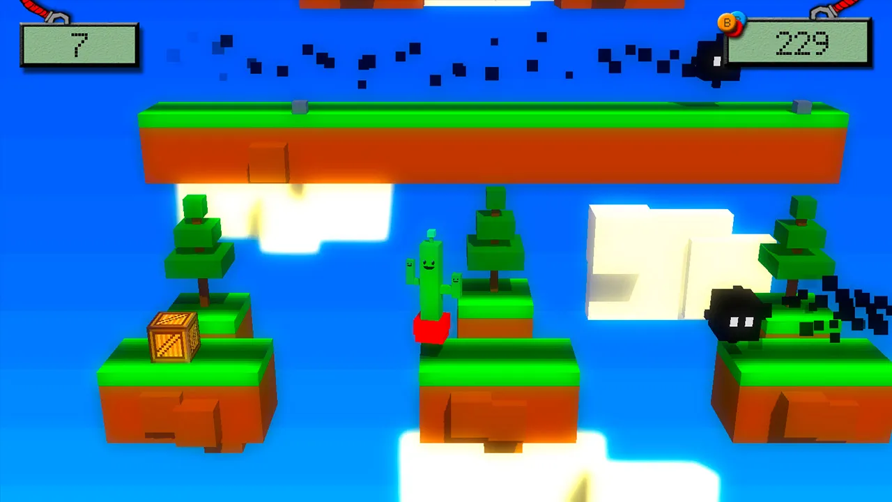 Backdrop artwork for Blocky Bot