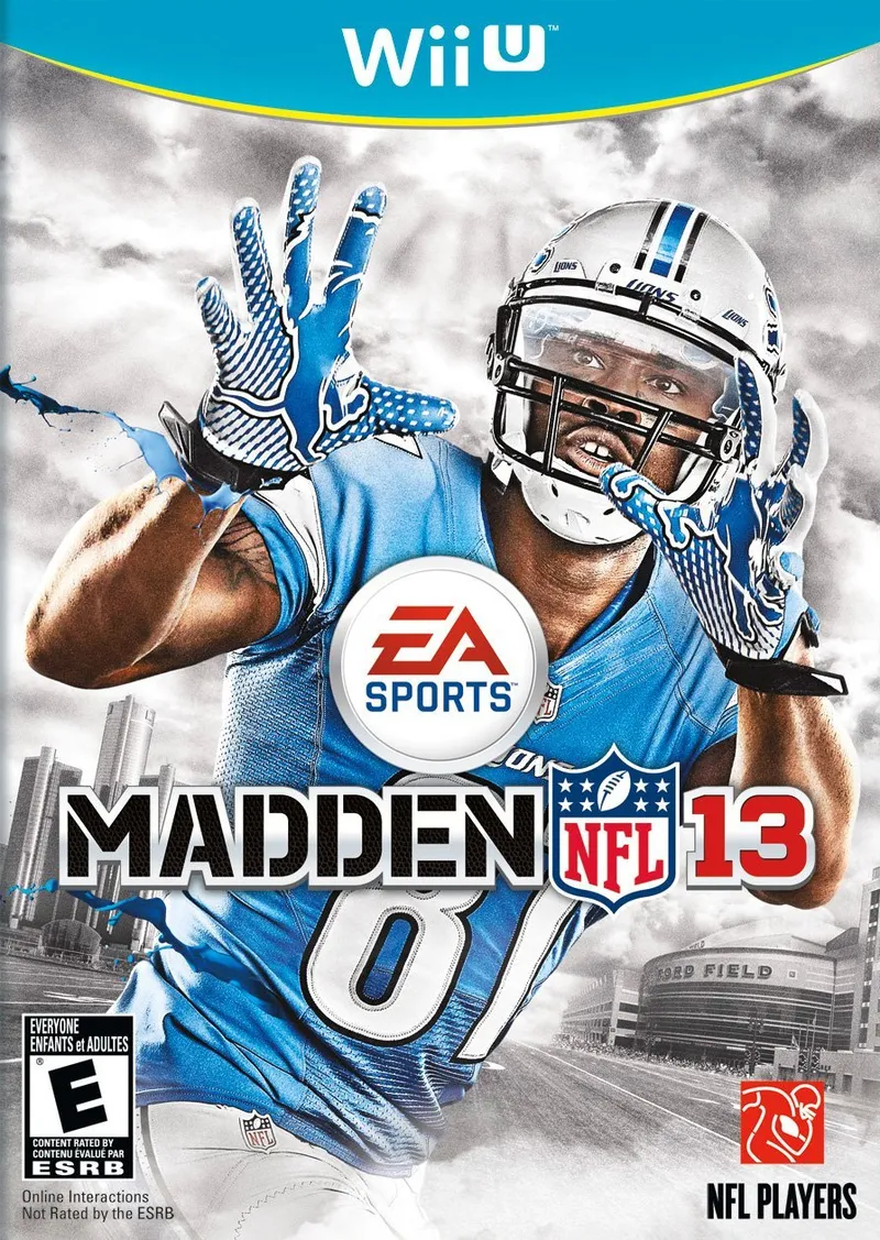 Madden NFL 13 box art