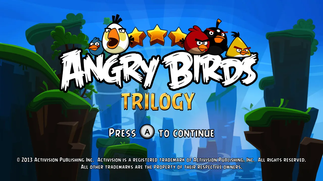 Angry Birds Trilogy screenshot