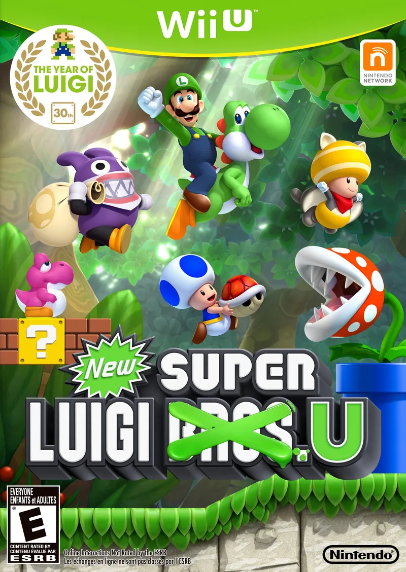 New Super Luigi U box art