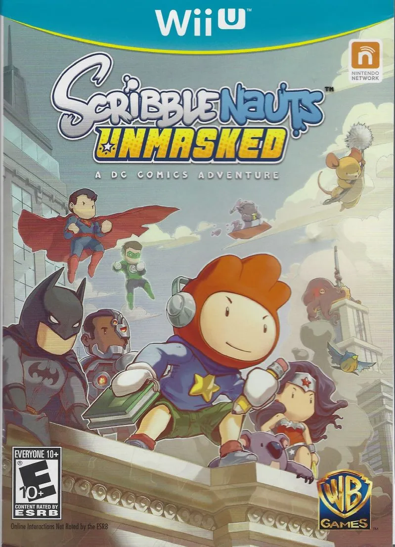 Scribblenauts Unmasked: A DC Comics Adventure box art