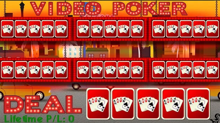 6-Hand Video Poker screenshot