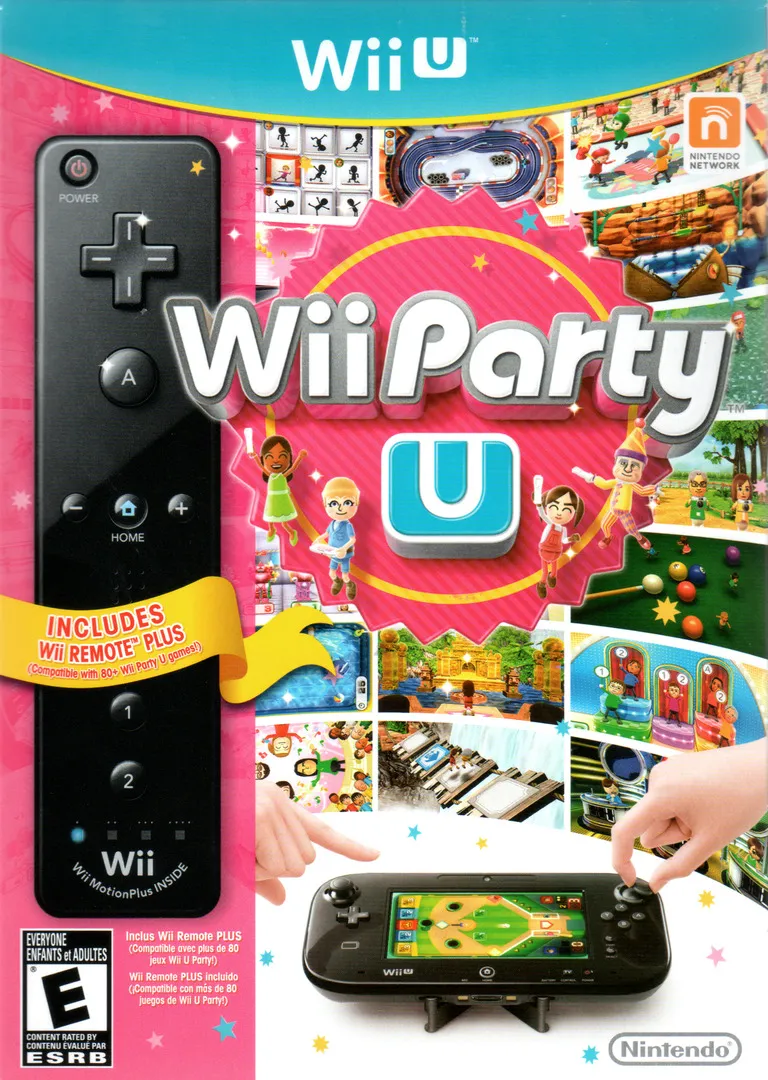 Backdrop artwork for Wii Party U
