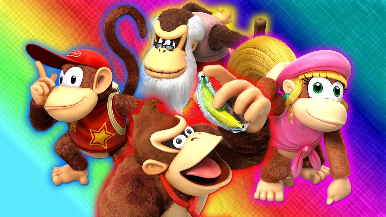 Backdrop artwork for Donkey Kong Country: Tropical Freeze