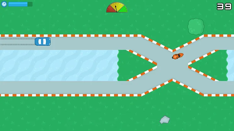 Backdrop artwork for Hot Rod Racer