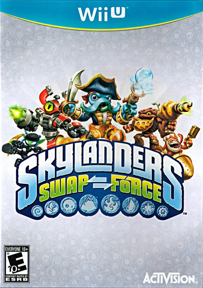 Backdrop artwork for Skylanders: SWAP Force