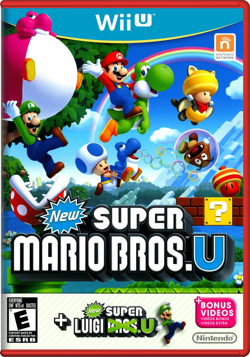 New Super Mario Bros. U + New Super Luigi U box art