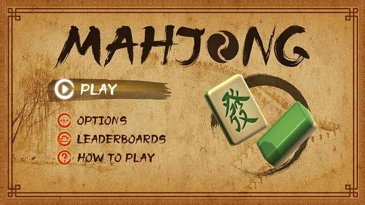 Mahjong screenshot