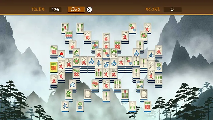Backdrop artwork for Mahjong