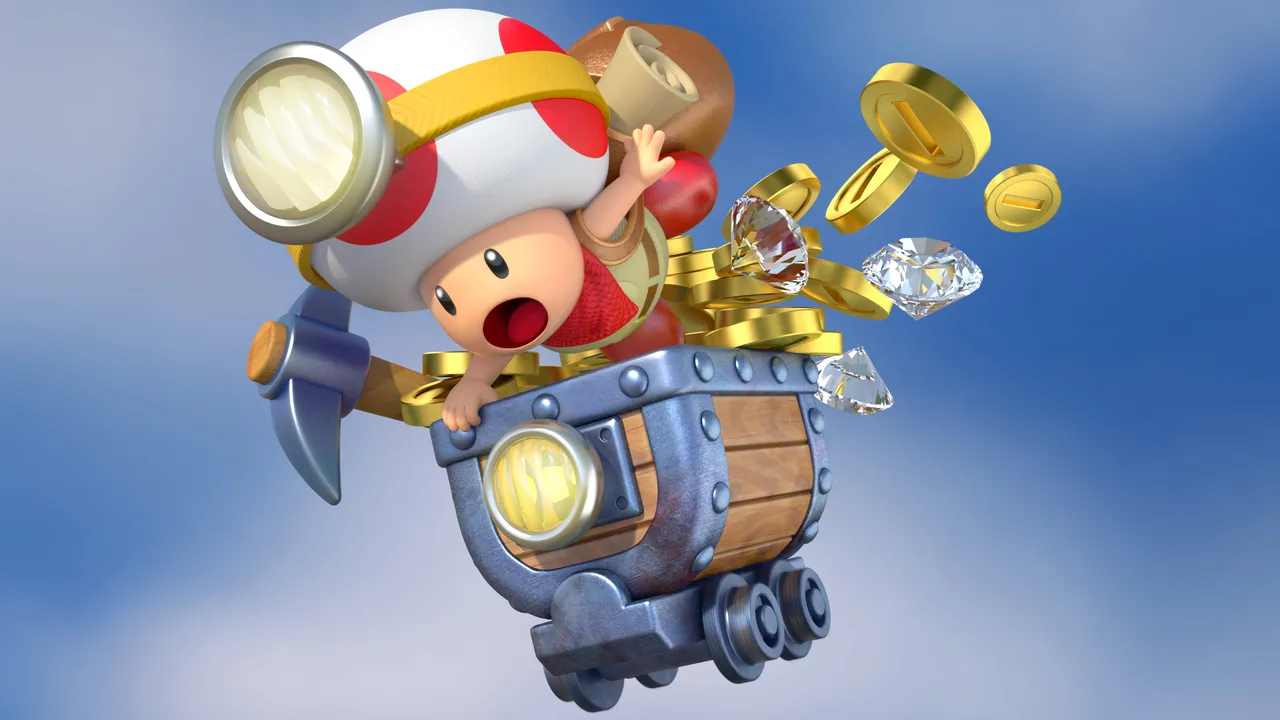 Backdrop artwork for Captain Toad: Treasure Tracker