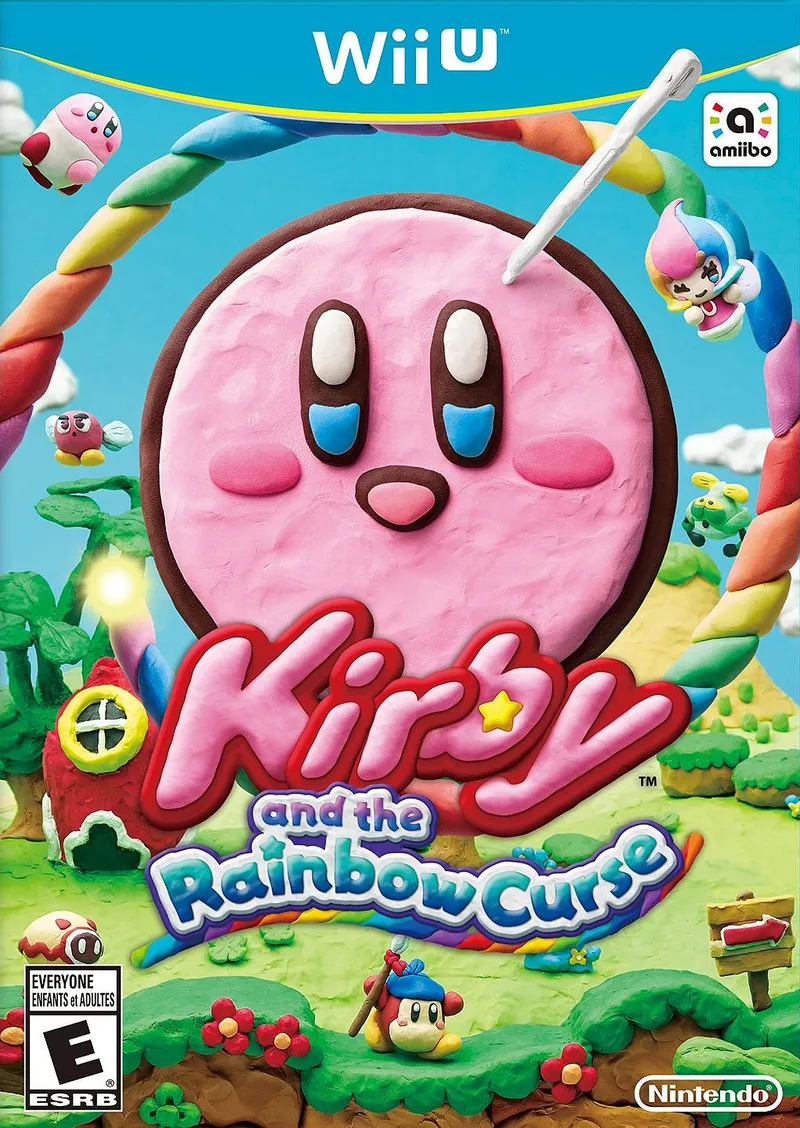 Kirby and the Rainbow Curse box art
