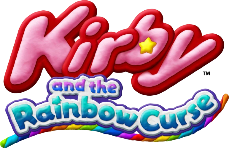 Kirby and the Rainbow Curse logo