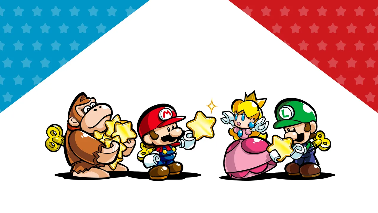 Backdrop artwork for Mario vs. Donkey Kong: Tipping Stars