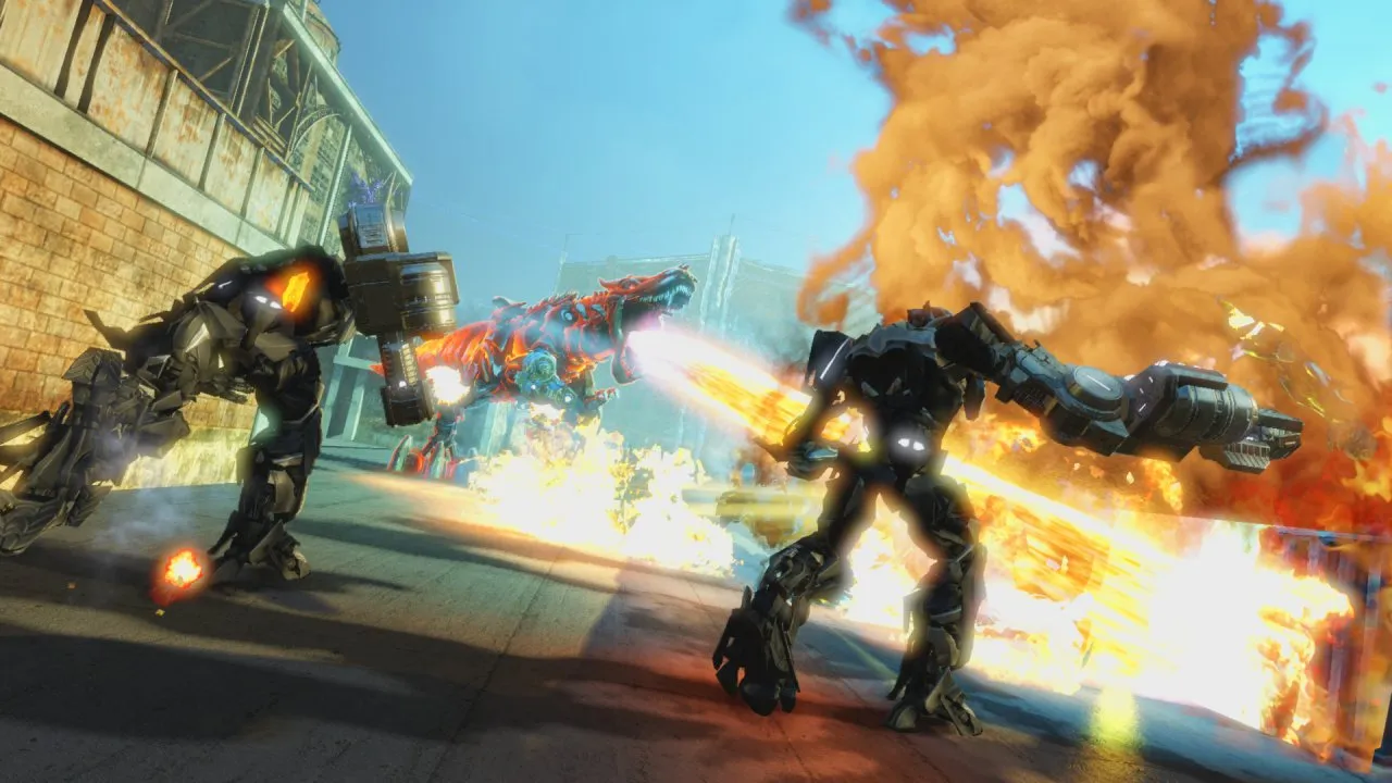 Backdrop artwork for Transformers: Rise of the Dark Spark