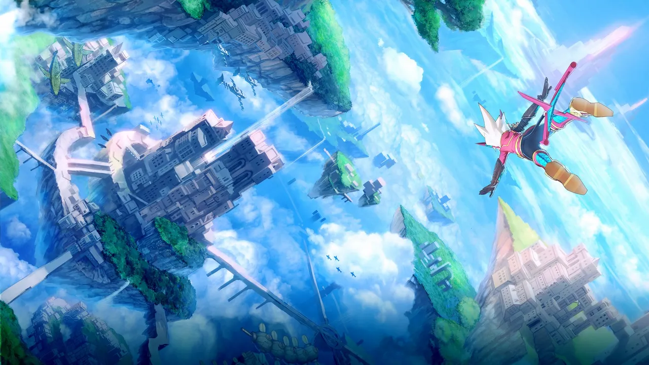 Backdrop artwork for Rodea the Sky Soldier