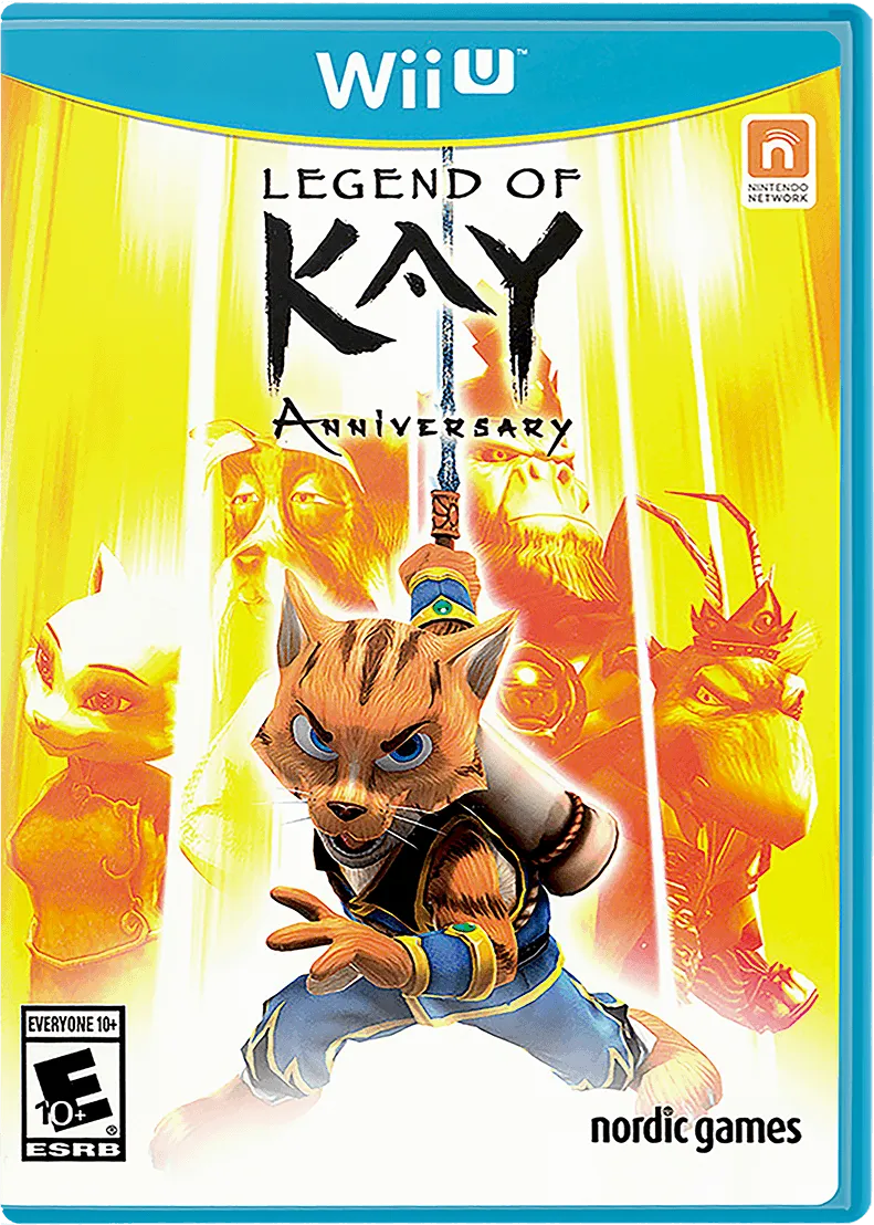 Legend of Kay Anniversary box art
