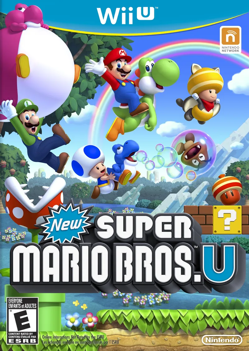 New Super Mario Bros. U box art