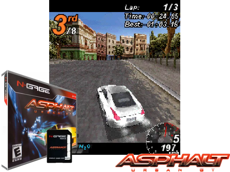 Backdrop artwork for Asphalt: Urban GT