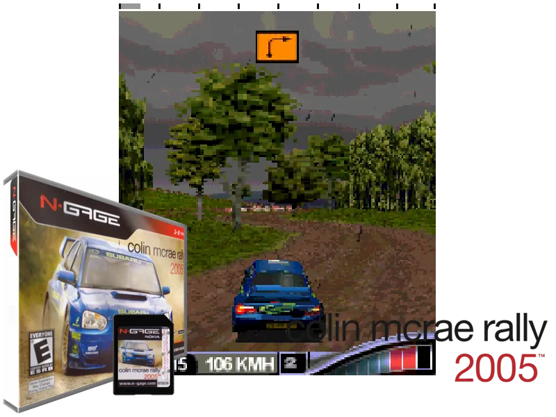 Backdrop artwork for Colin McRae Rally 2005