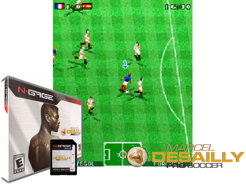 Backdrop artwork for Marcel Desailly Pro Soccer