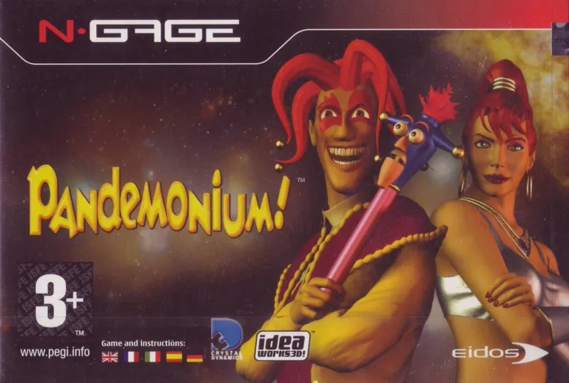 Pandemonium! box art