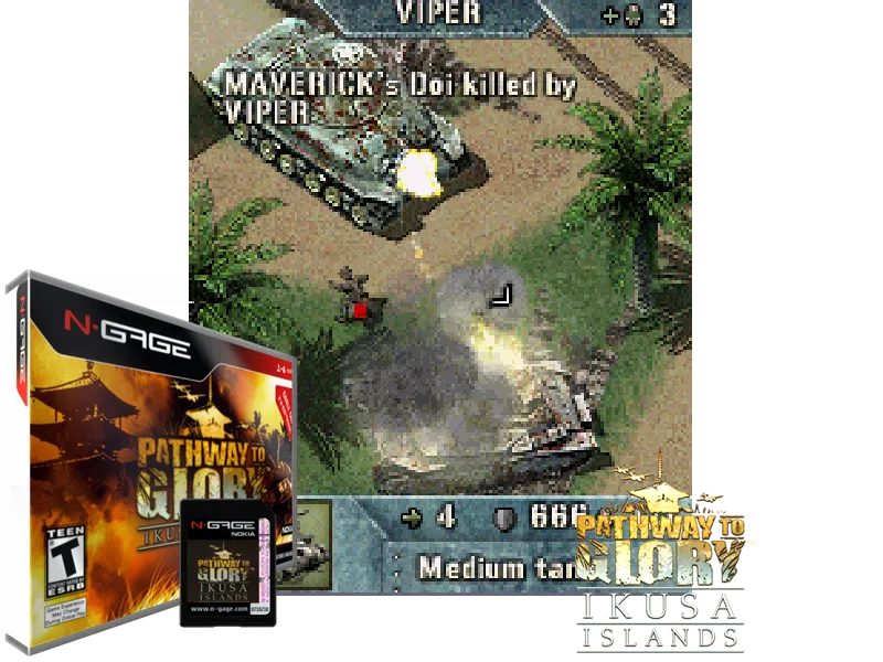 Backdrop artwork for Pathway to Glory: Ikusa Islands