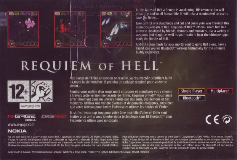 Requiem of Hell box back