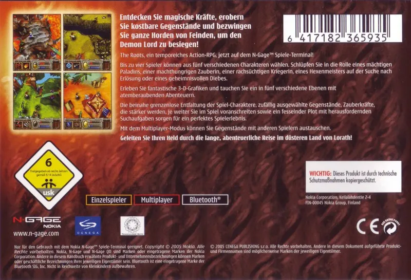 The Roots: Gates of Chaos box back