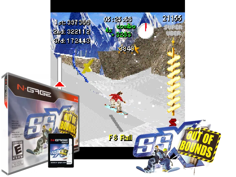 Backdrop artwork for SSX: Out of Bounds