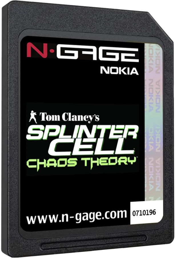 Tom Clancy's Splinter Cell: Chaos Theory cart