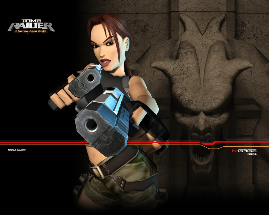 Backdrop artwork for Tomb Raider: Starring Lara Croft