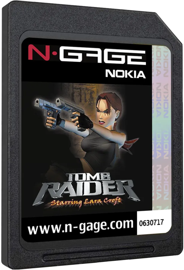 Tomb Raider: Starring Lara Croft cart