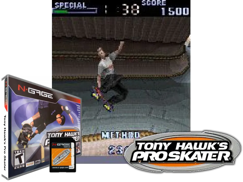 Backdrop artwork for Tony Hawk's Pro Skater