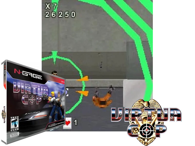 Backdrop artwork for Virtua Cop