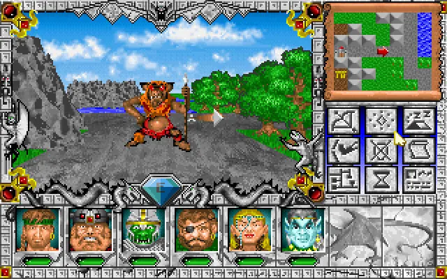 Backdrop artwork for Might and Magic III: Isles of Terra