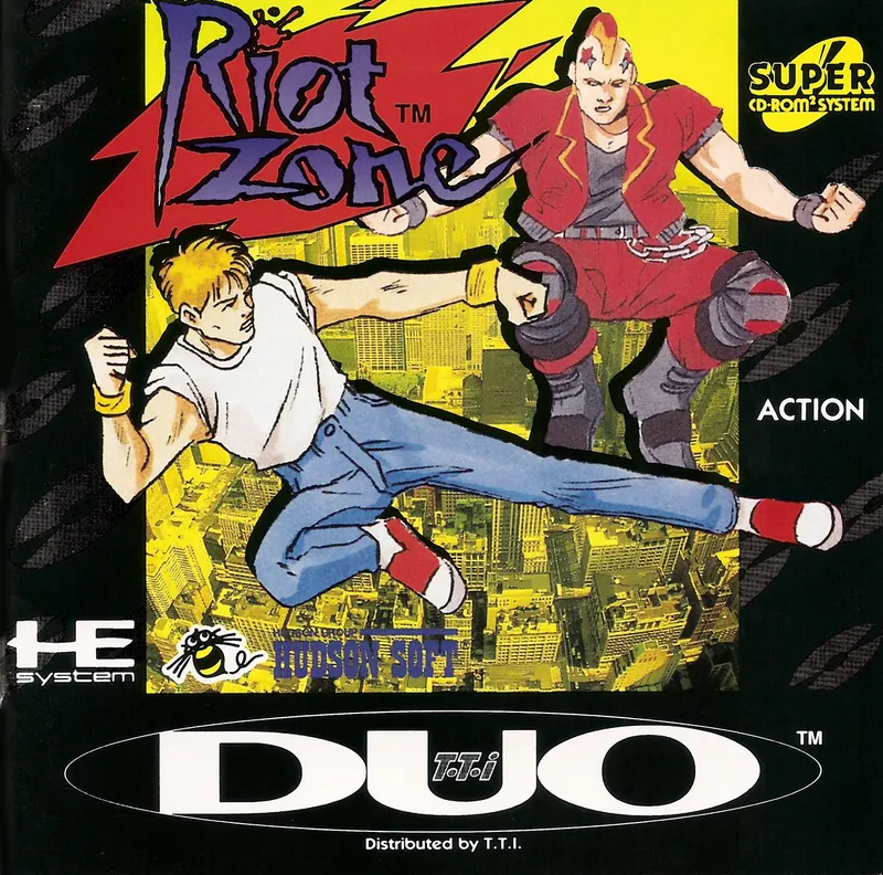 Riot Zone box art