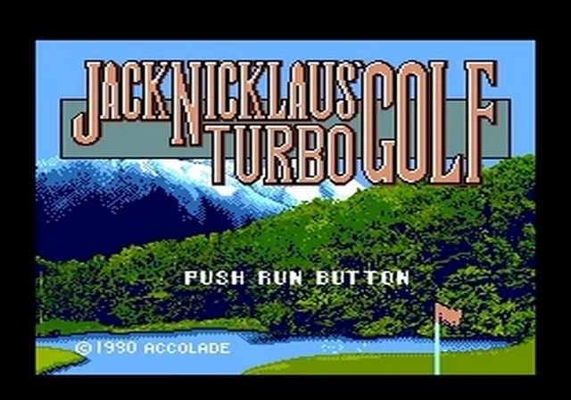 Jack Nicklaus: Turbo Golf screenshot