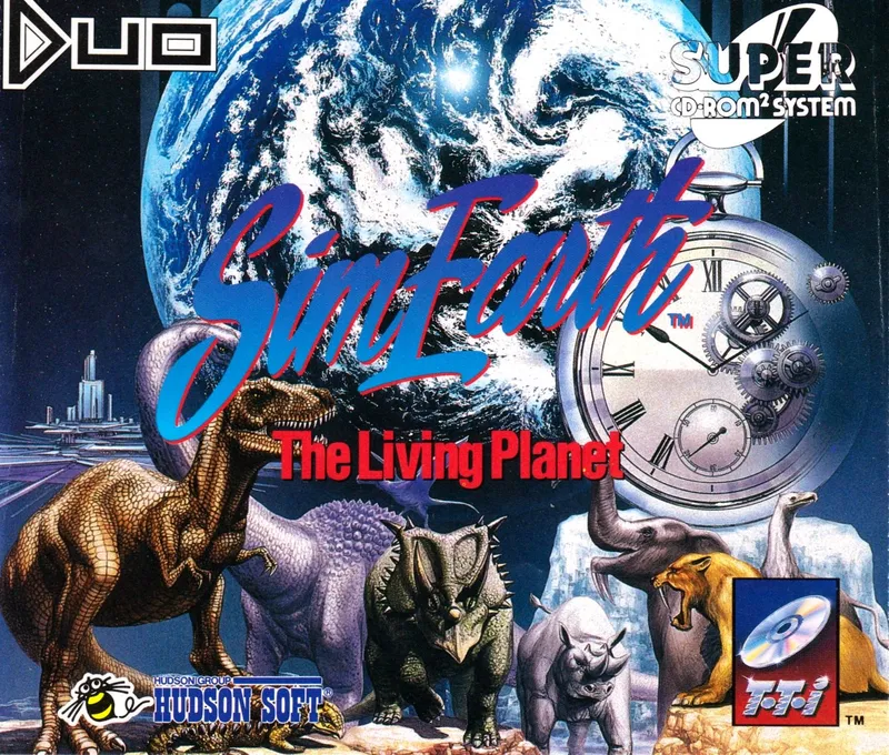 SimEarth: The Living Planet box art