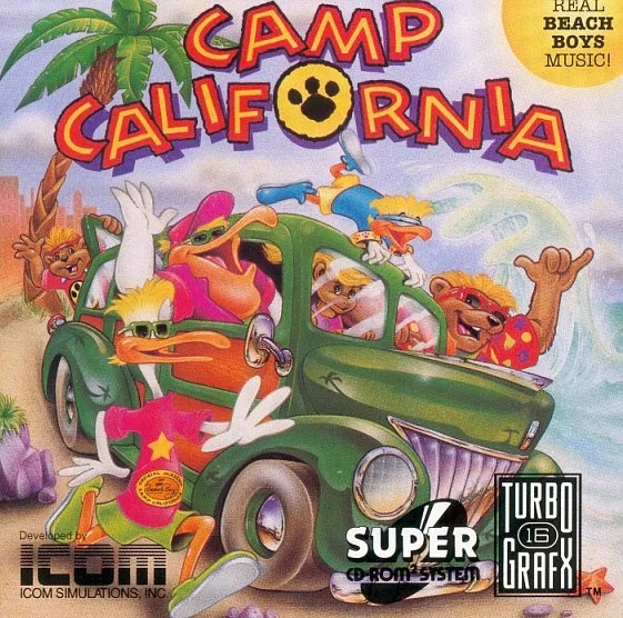 Camp California box art