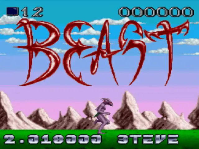 Backdrop artwork for Shadow of the Beast