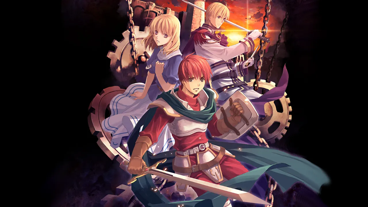 Backdrop artwork for Ys III: Wanderers from Ys