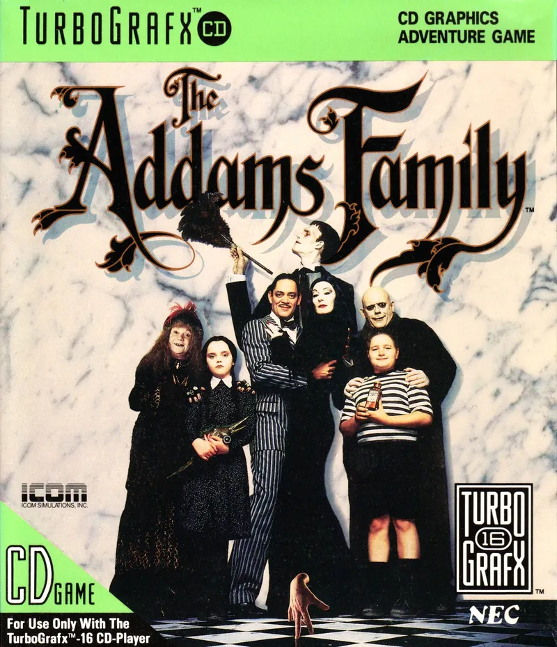The Addams Family box art