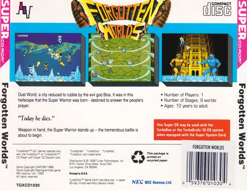 Forgotten Worlds box back